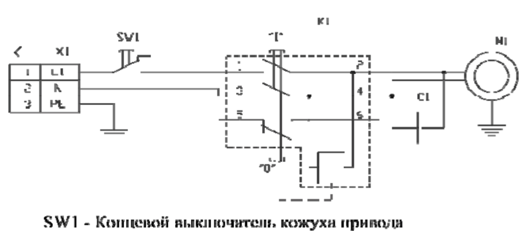схема электрическая PTB-16B/230